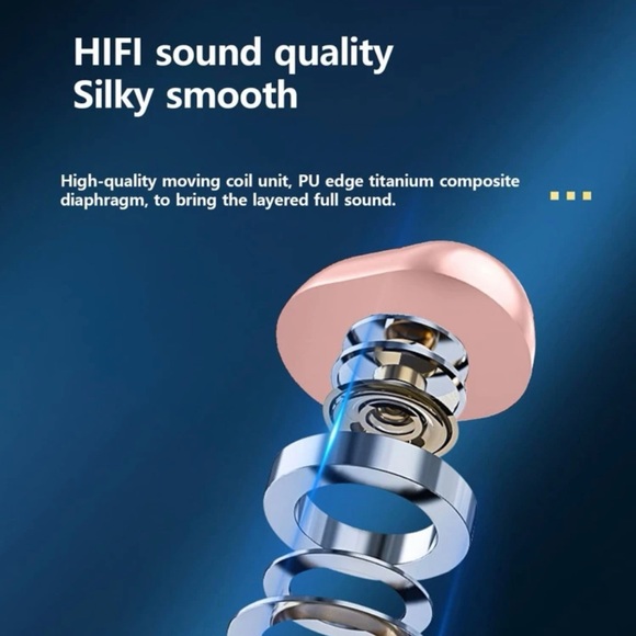 Passive Noise Cancelling In-Ear Touch Control LED Wireless Earphone - Picture 3 of 5